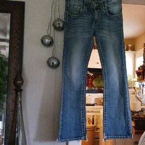 Rock Revival Light Blue slim boot Davey Jeans